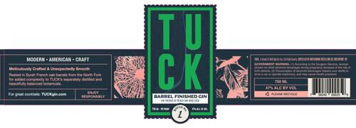 Tuck Gin Tuck Barrel Finished Gin