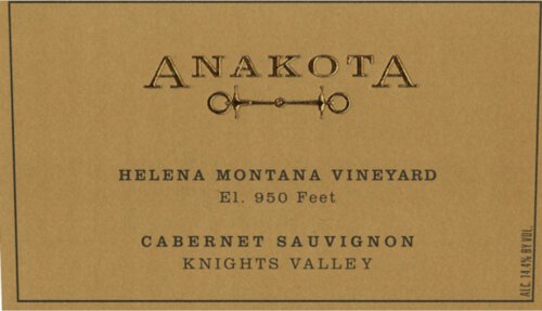 Anakota Helena Dakota Vineyard Cabernet Sauvignon