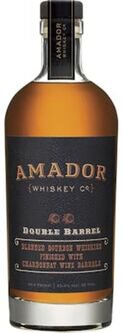 Amador Whiskey Co. Double Barrel Finished in Chardonnay Barrels Kentucky Bourbon Whiskey 86.8 Proof