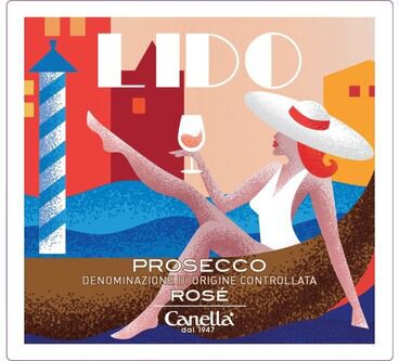 Canella Prosecco Rose Lido DOC