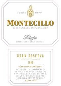 Bodegas Montecillo Gran Reserva