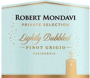 Robert Mondavi Private Selection Lightly Bubbled Pinot Grigio