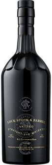 Lock Stock & Barrel Spirits Batch No: 2022-1 Vatted Straight Rye Whiskey 100 Proof