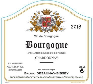 Bruno Desaunay-Bissey Bourgogne Chardonnay