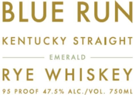 Blue Run Emerald Kentucky Straight Rye Whiskey