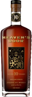 Heaven's Door Decade Series Release #02: 10 Year Straight Rye Whiskey