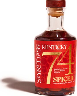 Spiritless Kentucky 74 Spiced Non-alcoholic Cinnamon Whiskey