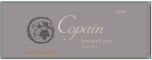 Copain Wines Pinot Noir Sonoma Coast