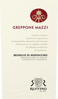 Ruffino Greppone Mazzi Brunello di Montalcino DOCG