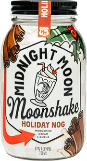 Midnight Moon Holiday Nog Moonshake Cream Liqueur