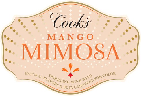 Cook's Champagne Mango Mimosa Sparkling