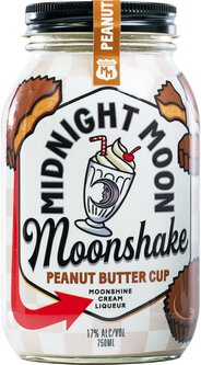Midnight Moon Peanut Butter Cup Moonshake Cream Liqueur
