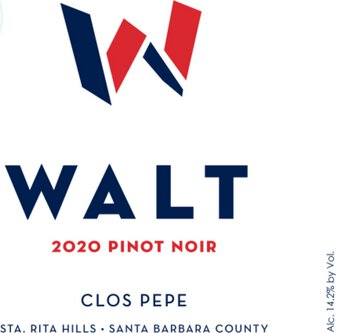 Walt Wines Pinot Noir Clos Pepe Sta. Rita Hills