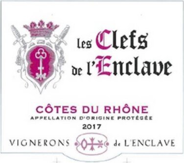 Vignerons de l'Enclave Cotes Du Rhone Les Clefs De L'Enclave