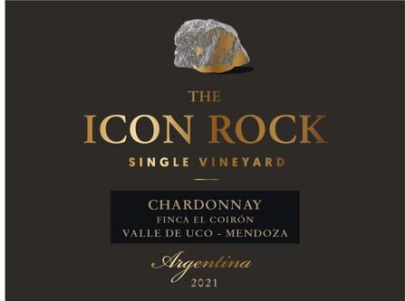 The Icon Rock Chardonnay Single Vineyard Valle de Uco