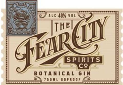 The Fear City Spirits Co. Botanical Gin
