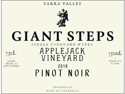 Giant Steps Applejack Vineyard Pinot Noir
