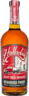 Ben Holladay Soft Red Wheat Rickhouse Proof Missouri Straight Bourbon Whiskey