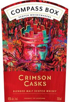Compass Box Crimson Casks Blended Malt Scotch Whisky