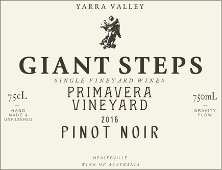 Giant Steps Primavera Vineyard Pinot Noir