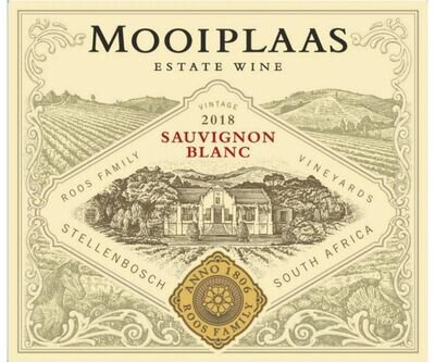 Mooiplaas Wine Estate Sauvignon Blanc Stellenbosch