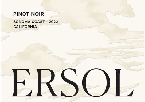 Ersol Pinot Noir Sonoma Coast