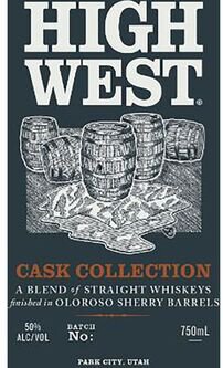 High West Distillery Cask Collection Blend Of Straight Whiskeys Finished In Oloroso Sherry Barrels 100 Proof