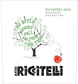 Matias Riccitelli Torrontes (Apple Doesn't Fall Far From The Tree) Mendoza