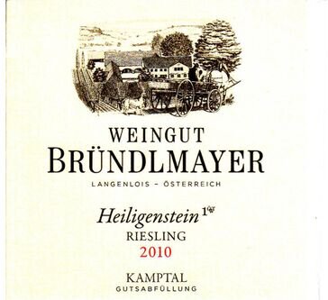 Weingut Brundlmayer Kamptal Riesling Zobinger Heiligenstein