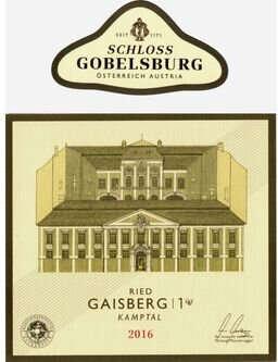 Schloss Gobelsburg Kamptal Riesling Ried Gaisberg 1 OTW