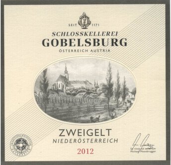 Schloss Gobelsburg Gobelsburger Zweigelt