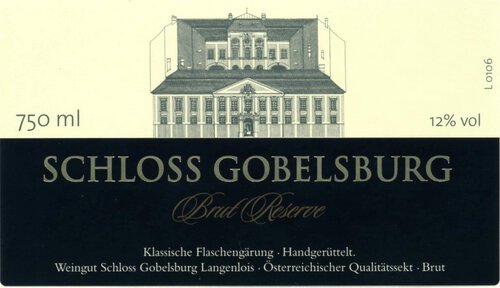 Schloss Gobelsburg Kamptal Brut Reserve
