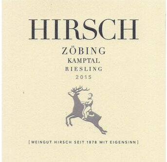 Weingut Hirsch Kamptal Riesling Zobing