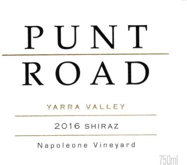 Punt Road Shiraz Napoleone Vineyard Yarra Valley