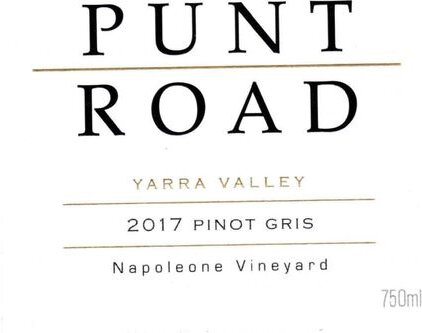 Punt Road Pinot Gris Napoleone Vineyard Yarra Valley