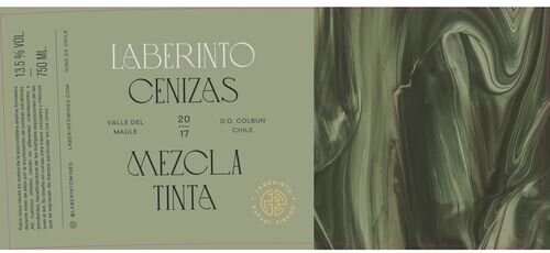 Laberinto (Chile) Cenizas Mezcla Tinta Valle del Maule