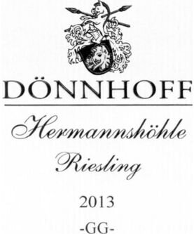 Donnhoff Riesling Niederhauser Hermannshohle GG Trocken