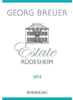 Georg Breuer Rheingau Riesling Trocken Rudesheim Estate