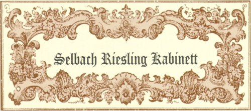 J & H Selbach Riesling Kabinett