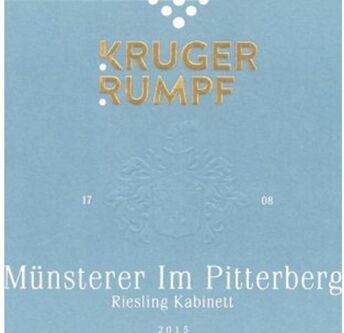 Kruger-Rumpf Riesling Munsterer Im Pitterberg Kabinett