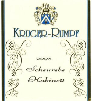 Kruger-Rumpf Nahe Scheurebe Kabinett