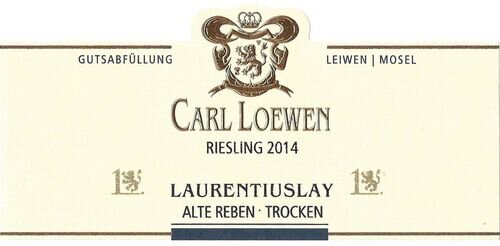 Carl Loewen Riesling Leiwener Laurentiuslay Alte Reben Trocken