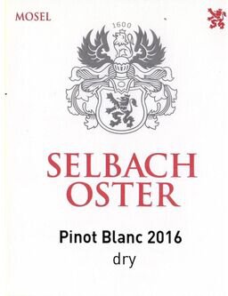 Selbach-Oster Pinot Blanc Dry