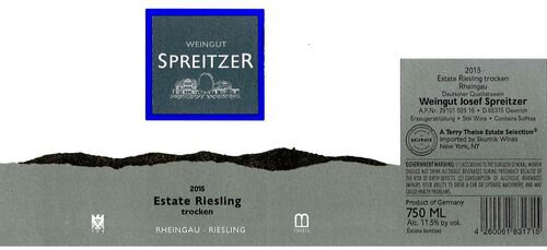 Weingut Spreitzer Riesling Estate Trocken
