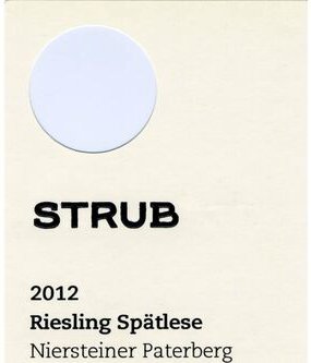 Strub Riesling Niersteiner Paterberg Spatlese