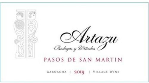 Bodegas y Vinedos Artazu Navarra Garnacha Pasos De San Martin