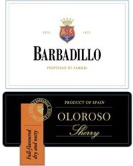 Bodegas Barbadillo Oloroso Sherry