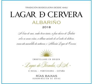 Lagar de Cervera Rias Baixas Albarino