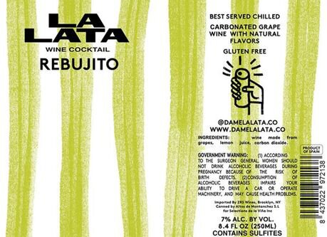 La Lata Rebujito Wine Cocktail