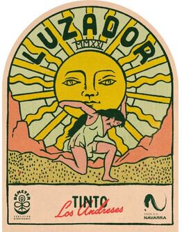 Luzador Navarra Los Andreses Tinto